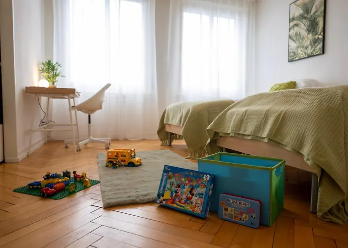 Chez Nicole Gare1 - - Zentral - Familienfreundlich - Business Apartament *
